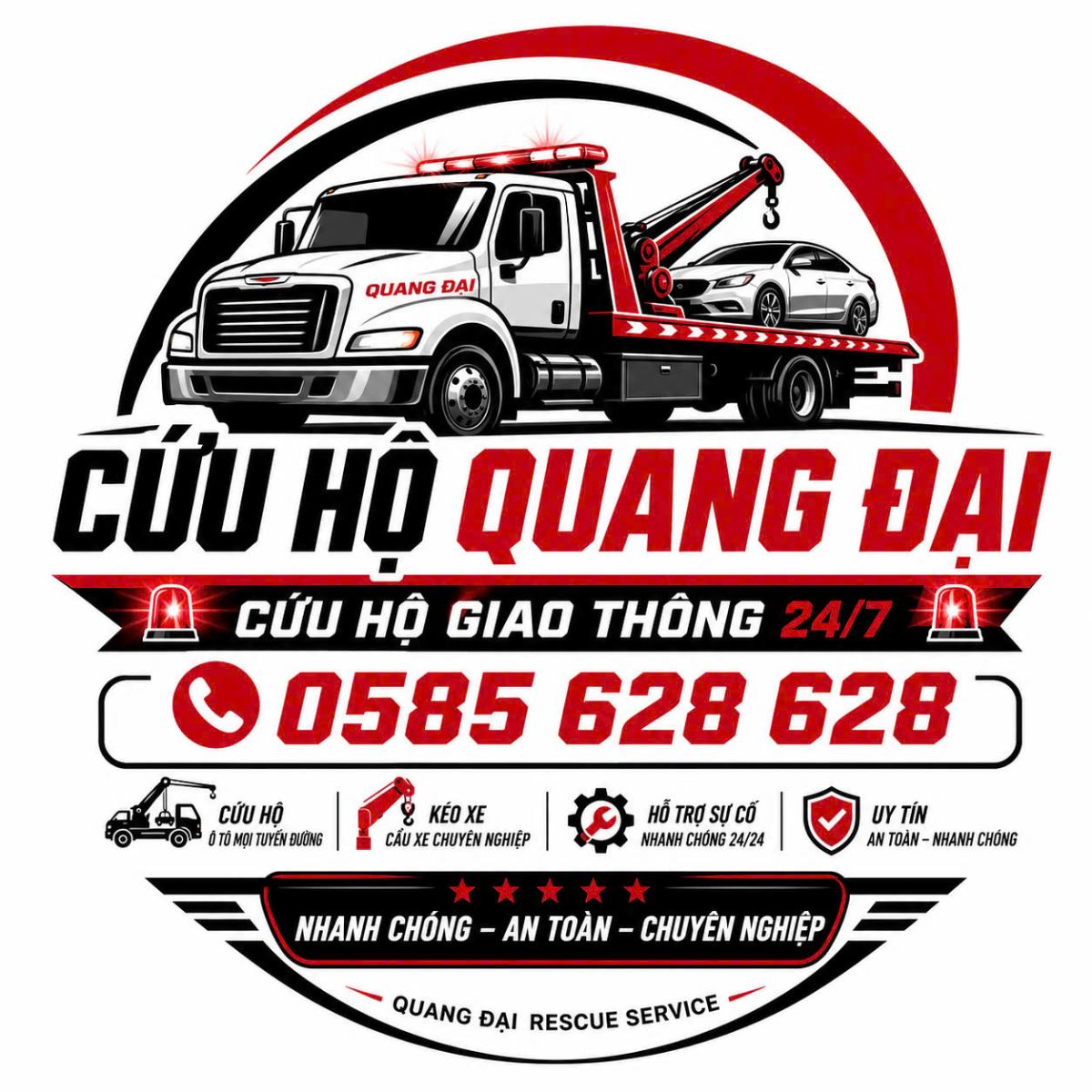 Logo Cứu hộ Quang Đại